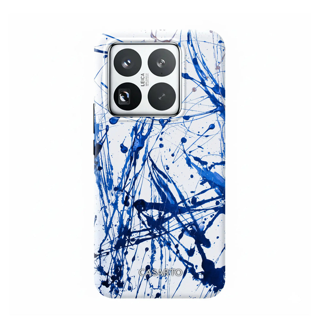 Peinture bleue