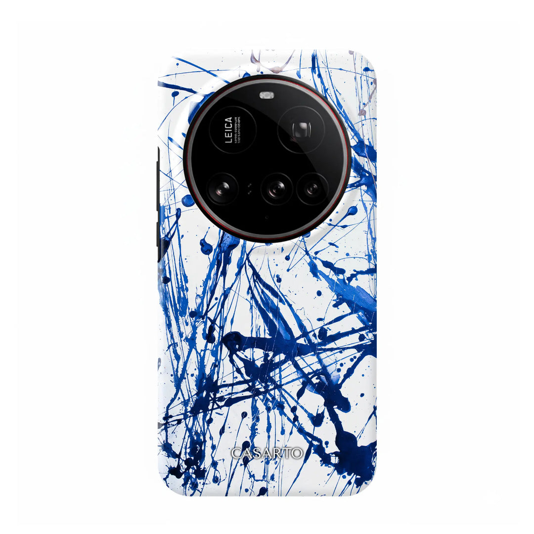 Peinture bleue