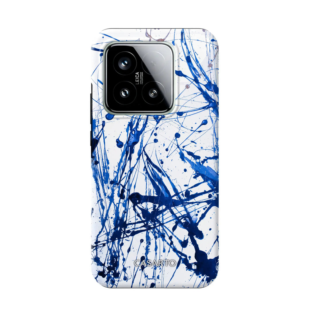 Peinture bleue