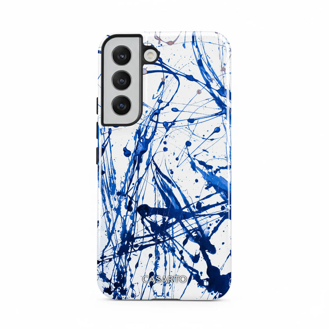 Peinture bleue