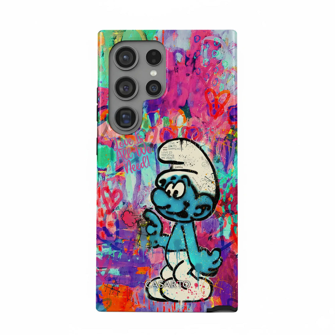 Spray graffiti