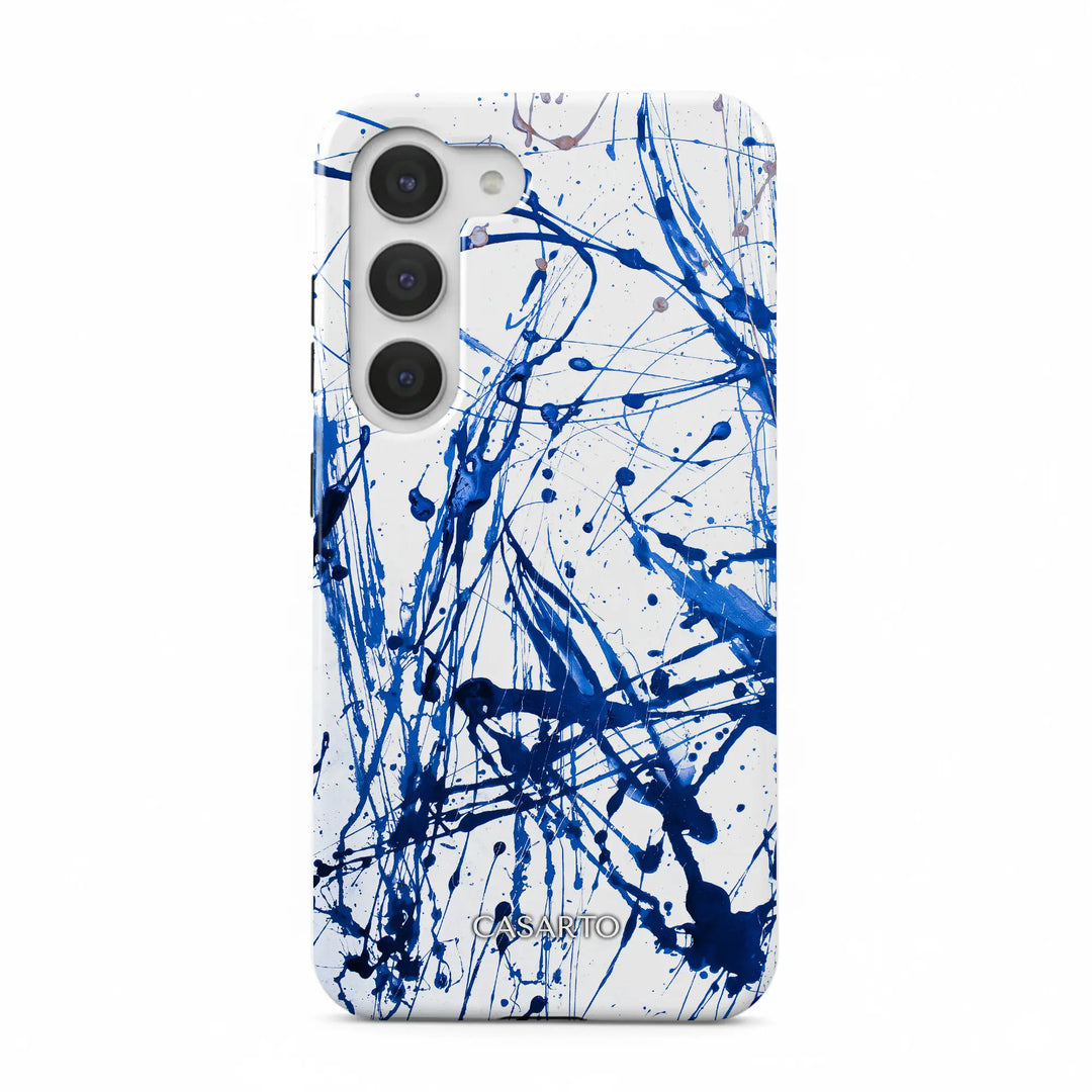 Peinture bleue