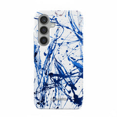 Peinture bleue