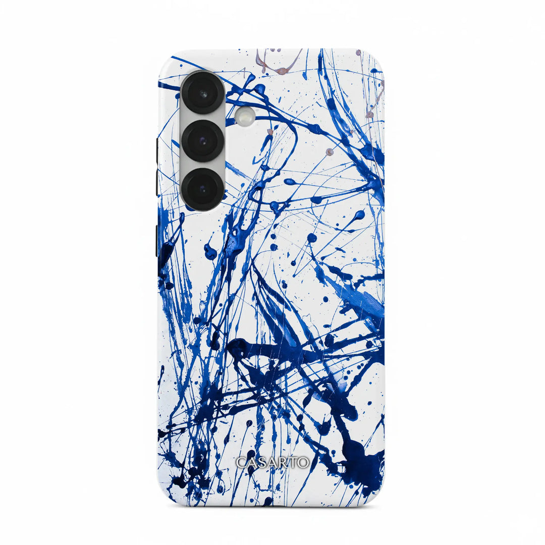 Peinture bleue