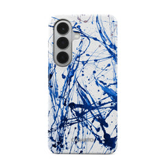 Peinture bleue