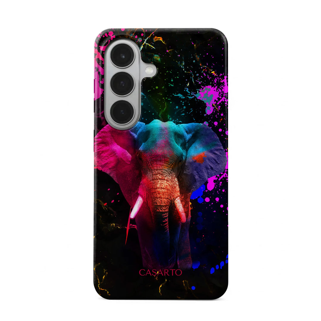 Éléphant coloré