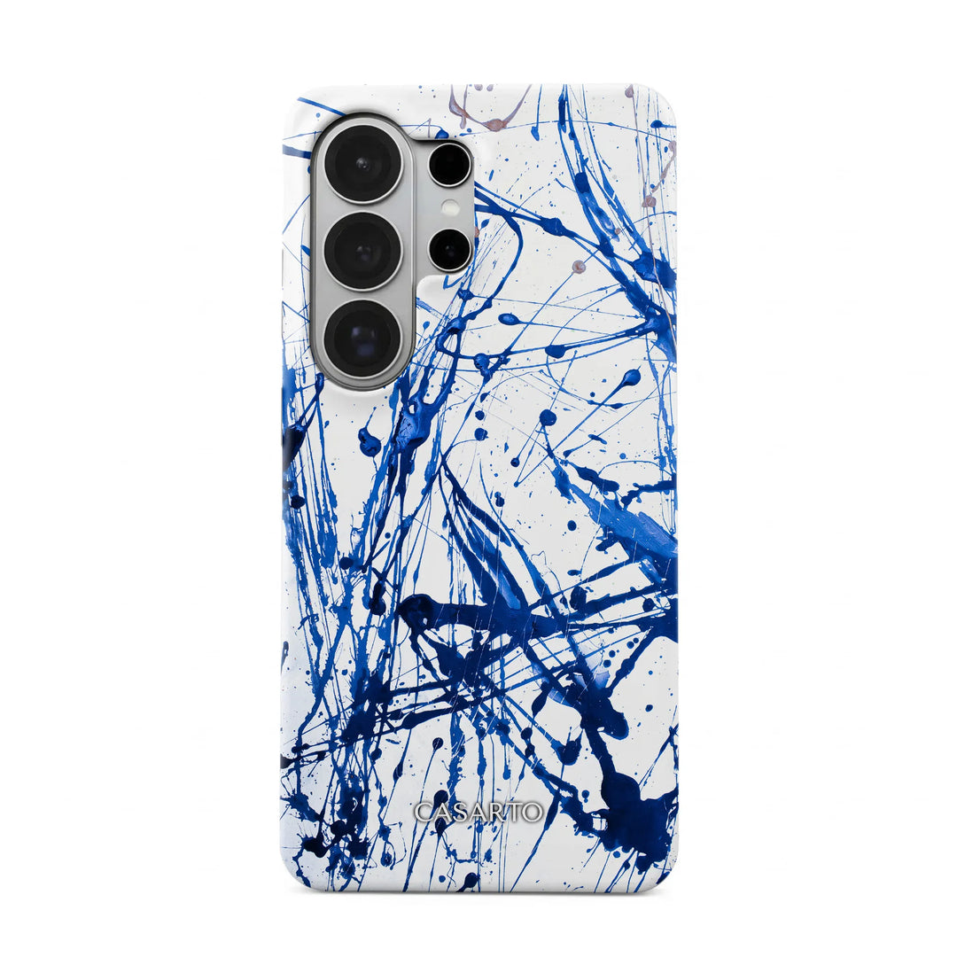 Peinture bleue