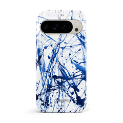 Peinture bleue