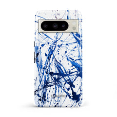 Peinture bleue