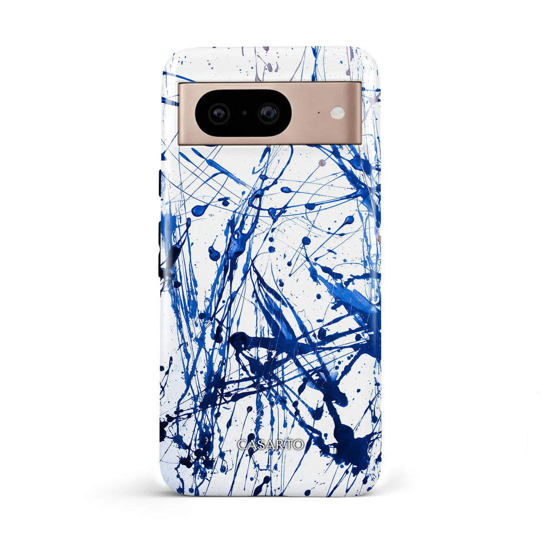 Peinture bleue