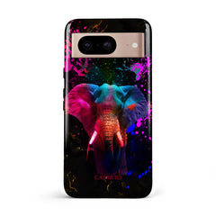 Éléphant coloré