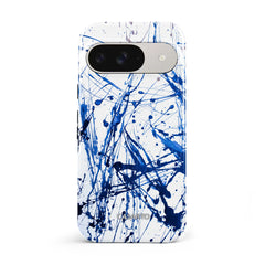 Peinture bleue
