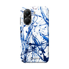 Peinture bleue