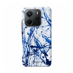 Peinture bleue
