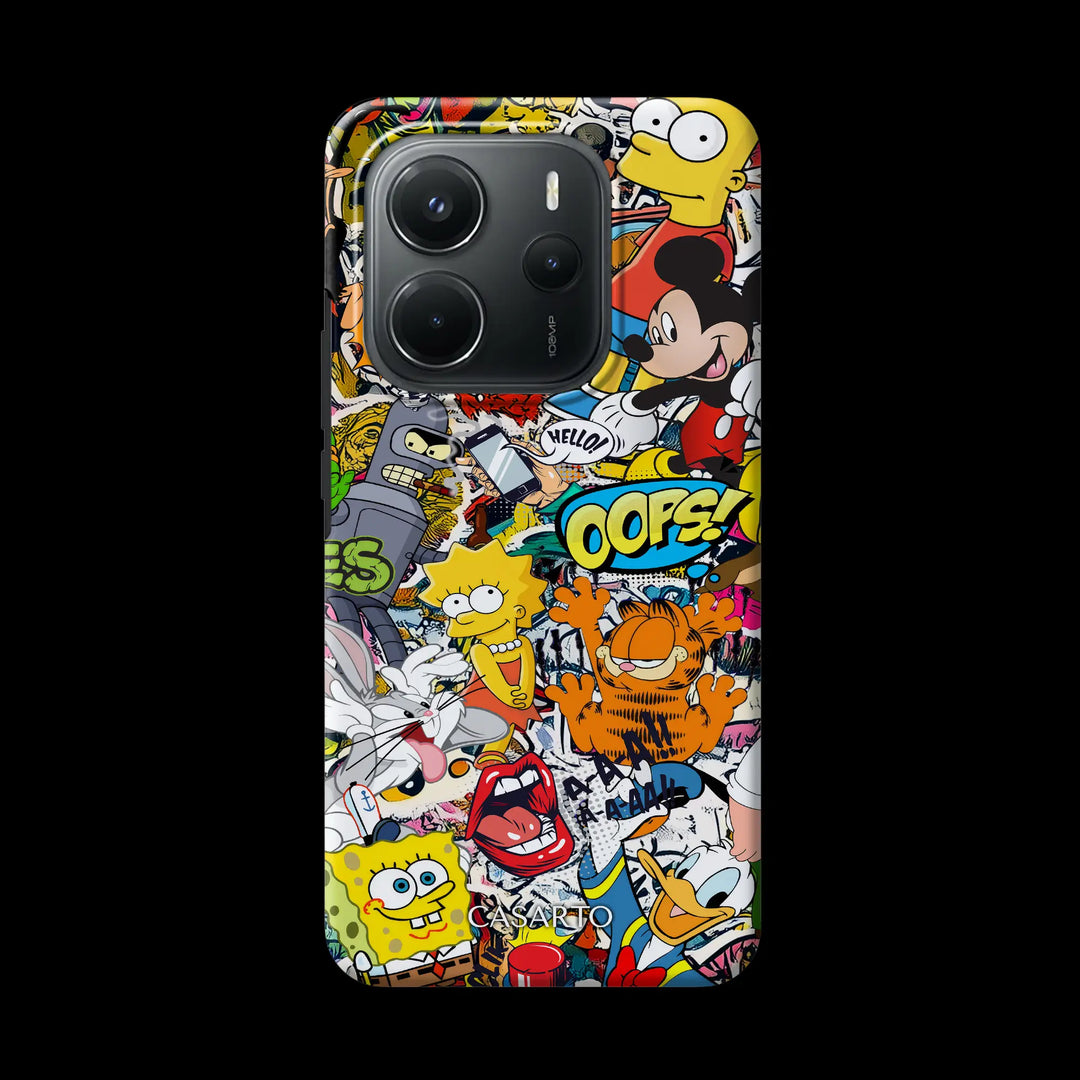 Chaos de dessin animé