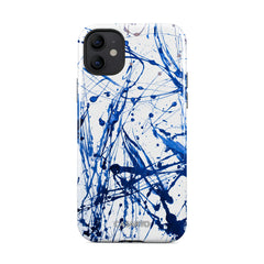 Peinture bleue