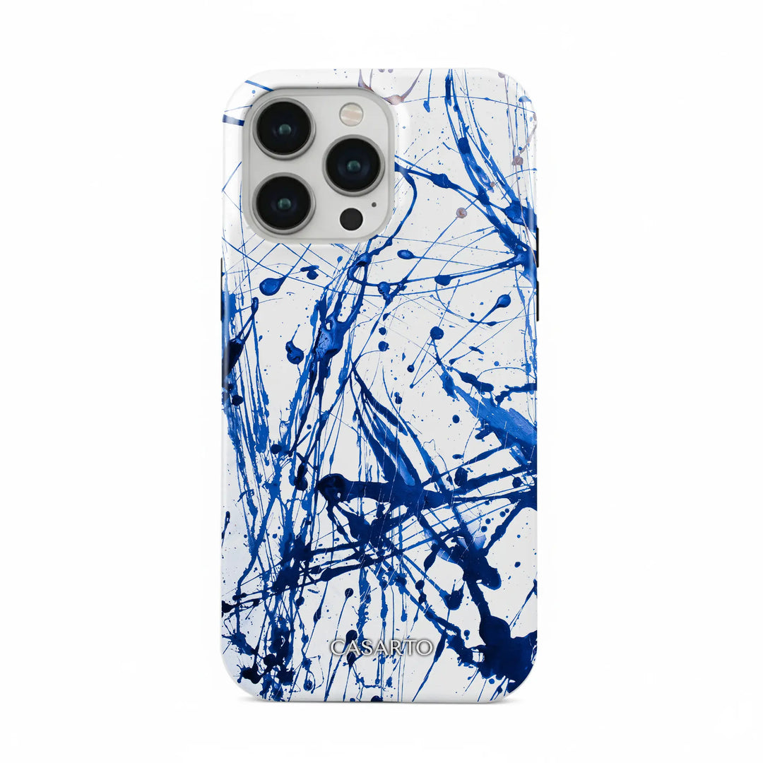 Peinture bleue