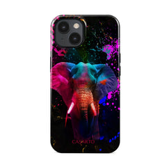 Éléphant coloré