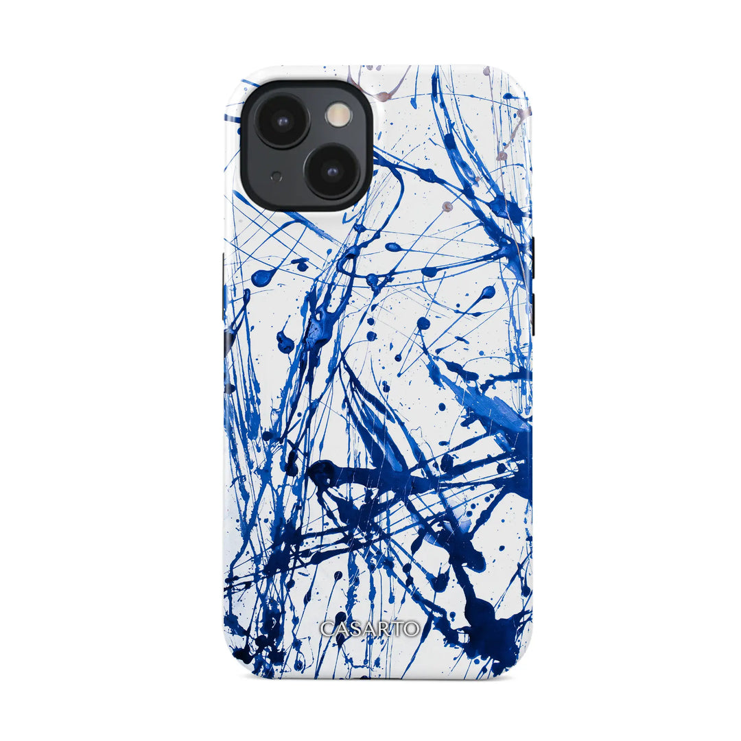 Peinture bleue