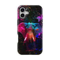 Éléphant coloré