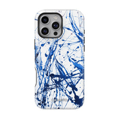 Peinture bleue