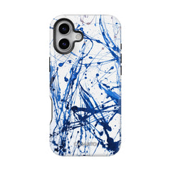 Peinture bleue