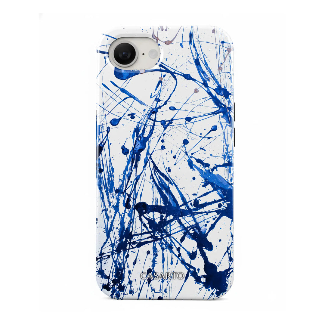 Peinture bleue