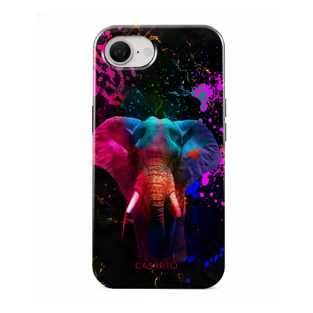 Éléphant coloré