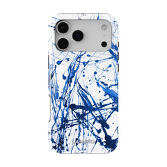 Peinture bleue