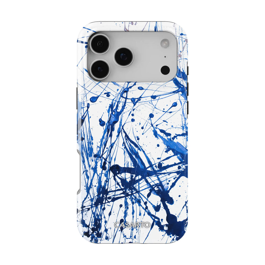 Peinture bleue