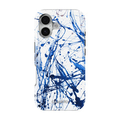Peinture bleue