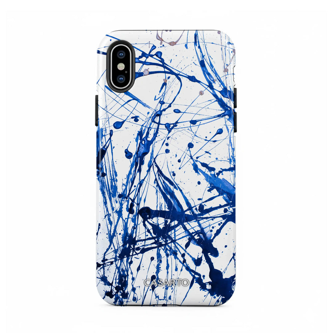 Peinture bleue