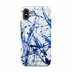 Peinture bleue
