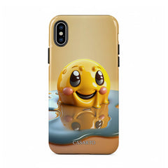 Souriant(e) doux/douce
