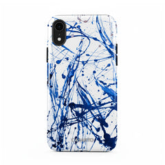 Peinture bleue