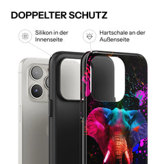 Éléphant coloré